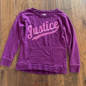 Size 8/10 Justice hoodie